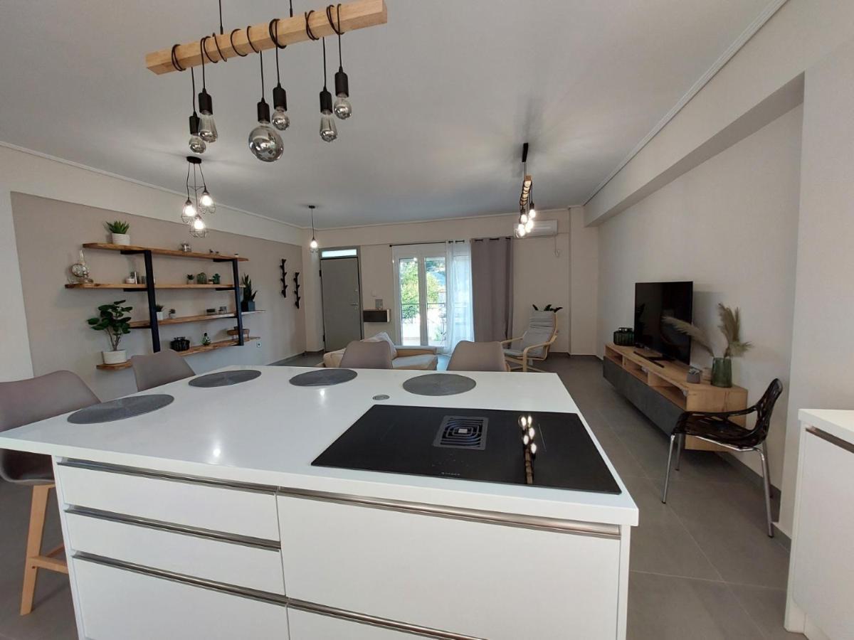 New Minimal Apartment,10' From Athens Airport Spata  Luaran gambar