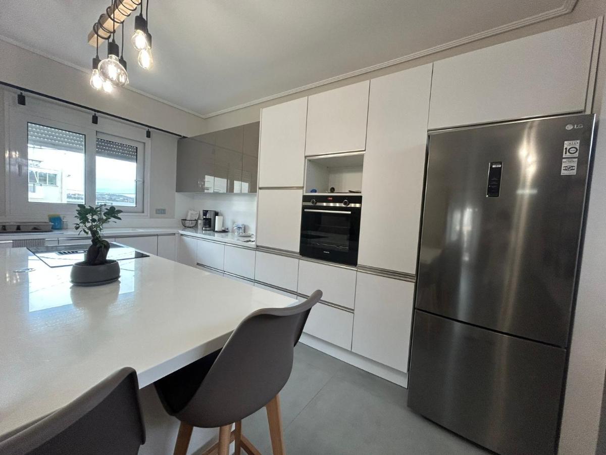 New Minimal Apartment,10' From Athens Airport Spata  Luaran gambar