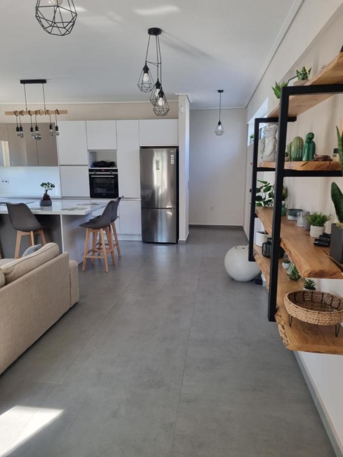 New Minimal Apartment,10' From Athens Airport Spata  Luaran gambar