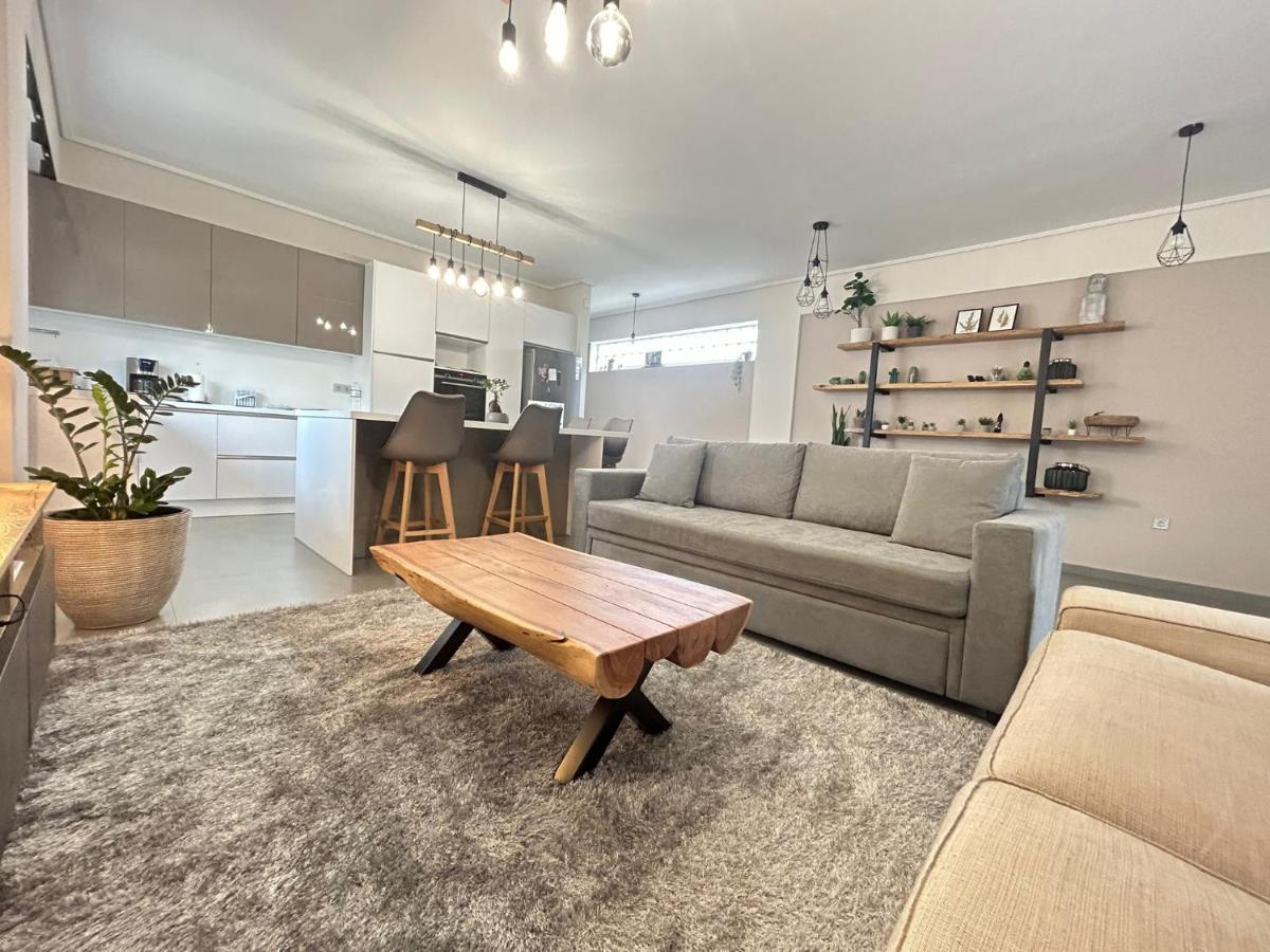 New Minimal Apartment,10' From Athens Airport Spata  Luaran gambar